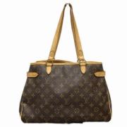 Louis Vuitton Vintage Pre-owned Canvas handvskor Brown, Dam