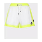 Philipp Plein Vita fluorescerande sweatshorts White, Dam