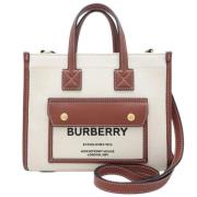 Burberry Vintage Pre-owned Laeder handvskor White, Dam