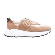 Enterprise Japan Mocka Kamel Sneakers Beige, Dam