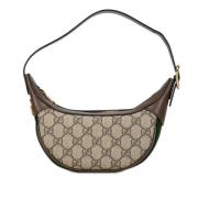 Gucci Vintage Pre-owned Canvas handvskor Beige, Dam