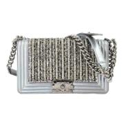 Chanel Vintage Pre-owned Laeder chanel-vskor Gray, Dam