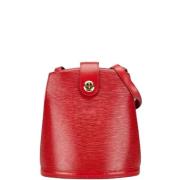 Louis Vuitton Vintage Pre-owned Laeder handvskor Red, Dam