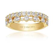 Sif Jakobs Jewellery Livigno Guld Ring med Zirkonia Yellow, Dam