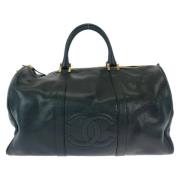 Chanel Vintage Pre-owned Laeder handvskor Black, Dam