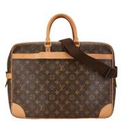 Louis Vuitton Vintage Pre-owned Canvas handvskor Brown, Herr