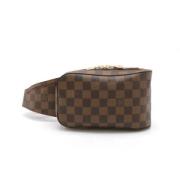 Louis Vuitton Vintage Pre-owned Canvas axelremsvskor Brown, Herr