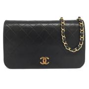 Chanel Vintage Pre-owned Laeder chanel-vskor Black, Dam