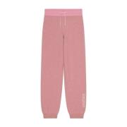 Kenzo Rosa sweatpants med logo Pink, Dam