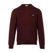 Lacoste Stiliga Pullovers Kollektion Red, Herr