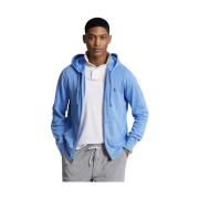 Ralph Lauren Blå hoodie Regular Fit Blue, Herr