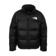 The North Face Svart Retro Nuptse Jacka Kappa Black, Herr