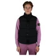 Stone Island Nylon Body Vest Black, Herr