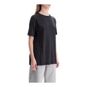 Lemaire Silke crewneck t-shirt Black, Dam