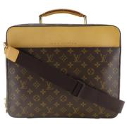 Louis Vuitton Vintage Pre-owned Canvas louis-vuitton-vskor Brown, Herr