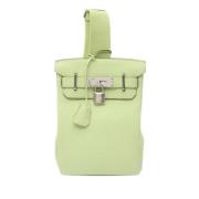 Hermès Vintage Pre-owned Laeder ryggsckar Green, Dam