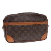 Louis Vuitton Vintage Pre-owned Canvas kuvertvskor Brown, Dam