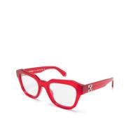 Off White Oerj07F 2500 Optical Frame Red, Unisex