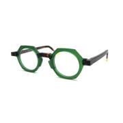 Anne & Valentin Stiliga Glasögon för Modern Look Green, Unisex