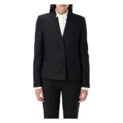 The Garment Svart Jacka Douglas Blazer Stilren Black, Dam