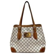 Louis Vuitton Vintage Pre-owned Canvas louis-vuitton-vskor White, Dam