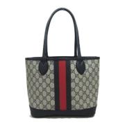 Gucci Vintage Pre-owned Canvas gucci-vskor Beige, Dam