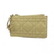 Dior Vintage Pre-owned Tyg plnbcker Beige, Dam