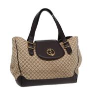 Gucci Vintage Pre-owned Canvas gucci-vskor Brown, Dam