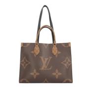 Louis Vuitton Vintage Pre-owned Tyg axelremsvskor Brown, Unisex