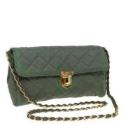 Prada Vintage Pre-owned Nylon prada-vskor Green, Dam