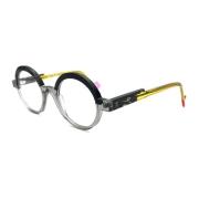 Anne & Valentin Retro Runda Glasögon Black, Unisex