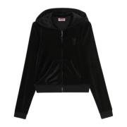 Juicy Couture Heritage Robyn Hoodie - Svart Black, Dam