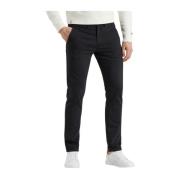 Cast Iron Modern Slim Fit Chino Stretch Byxor Black, Herr