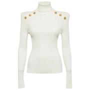 Balmain Pre-owned Pre-owned Tyg toppar White, Dam