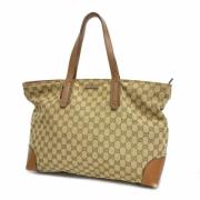 Gucci Vintage Pre-owned Canvas gucci-vskor Brown, Dam