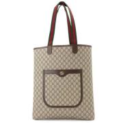 Gucci Vintage Pre-owned Tyg gucci-vskor Beige, Dam