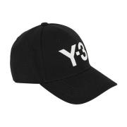 Y-3 Logo Keps Black, Herr