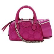 Gucci Vintage Pre-owned Laeder axelremsvskor Pink, Dam