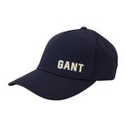 Gant Blå Baseballkeps med Logodetaljer Blue, Herr