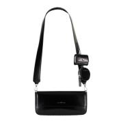 John Richmond Multipochette med logotyp Black, Dam