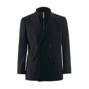 John Richmond Blazer med överlappande dragkedja Black, Herr