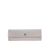 John Richmond Clutch med lock Gray, Dam