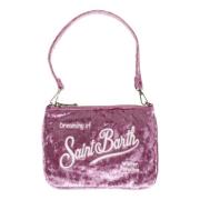 MC2 Saint Barth Mini Parisienne Pochette med Dragkedja Pink, Dam