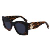 Lanvin Brun Acetat Dam Solglasögon Brown, Dam