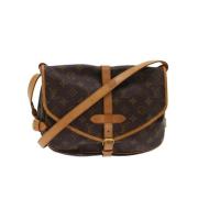 Louis Vuitton Vintage Pre-owned Canvas louis-vuitton-vskor Brown, Dam