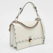 Fendi Vintage Pre-owned Tyg fendi-vskor White, Dam