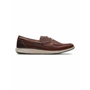 Clarks ATL Sail Go Vit Sula Snörsko Brown, Herr