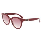 Longchamp Röd acetat dam solglasögon Red, Dam