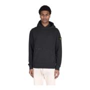 Stone Island Bomullsweatshirts för män Black, Herr