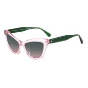 Kate Spade Rosa Acetat Solglasögon för Kvinnor Pink, Dam